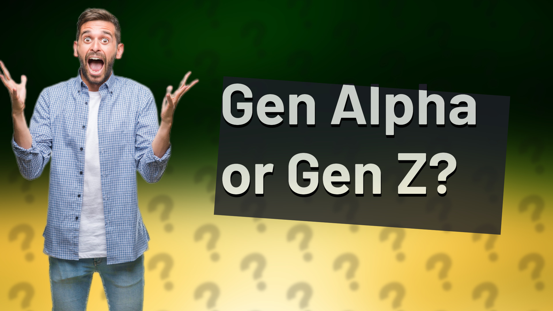 Gen Alpha or Gen Z?