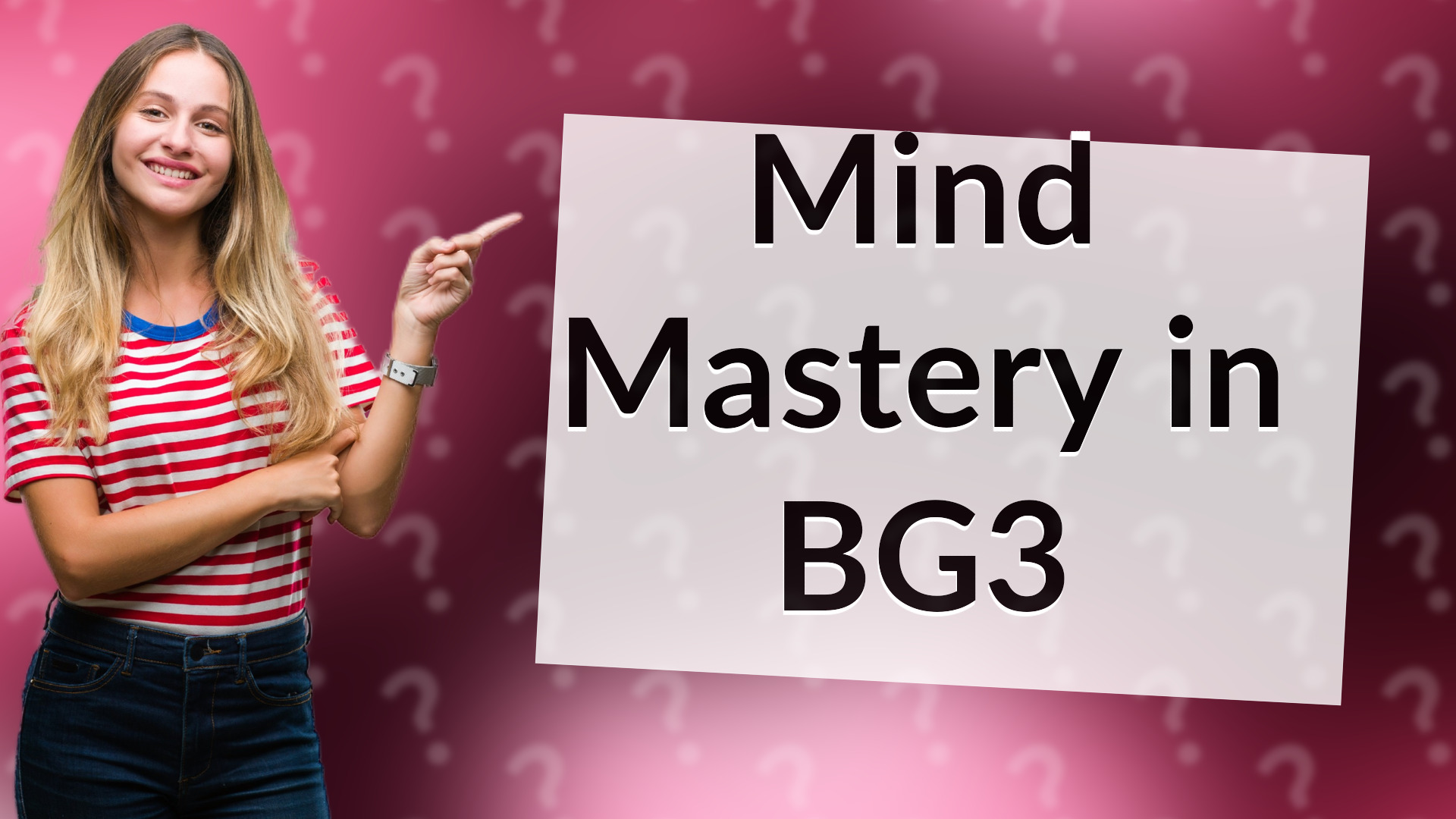 Mind Mastery in BG3