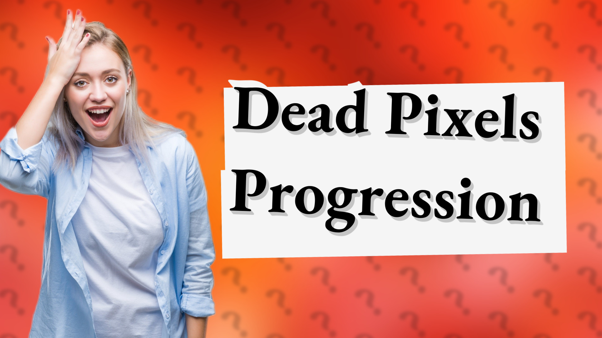 Dead Pixels Progression