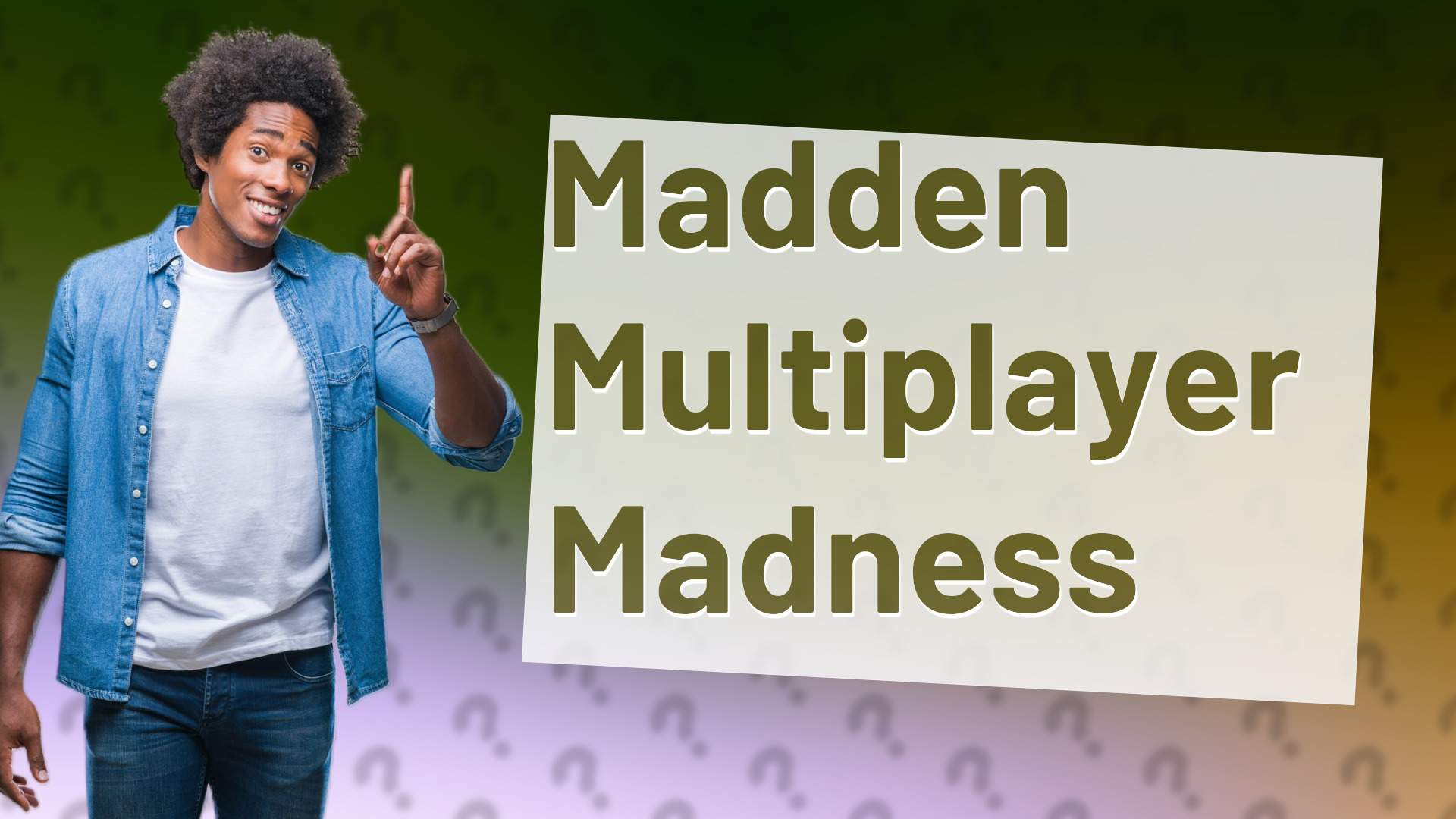 Madden Multiplayer Madness