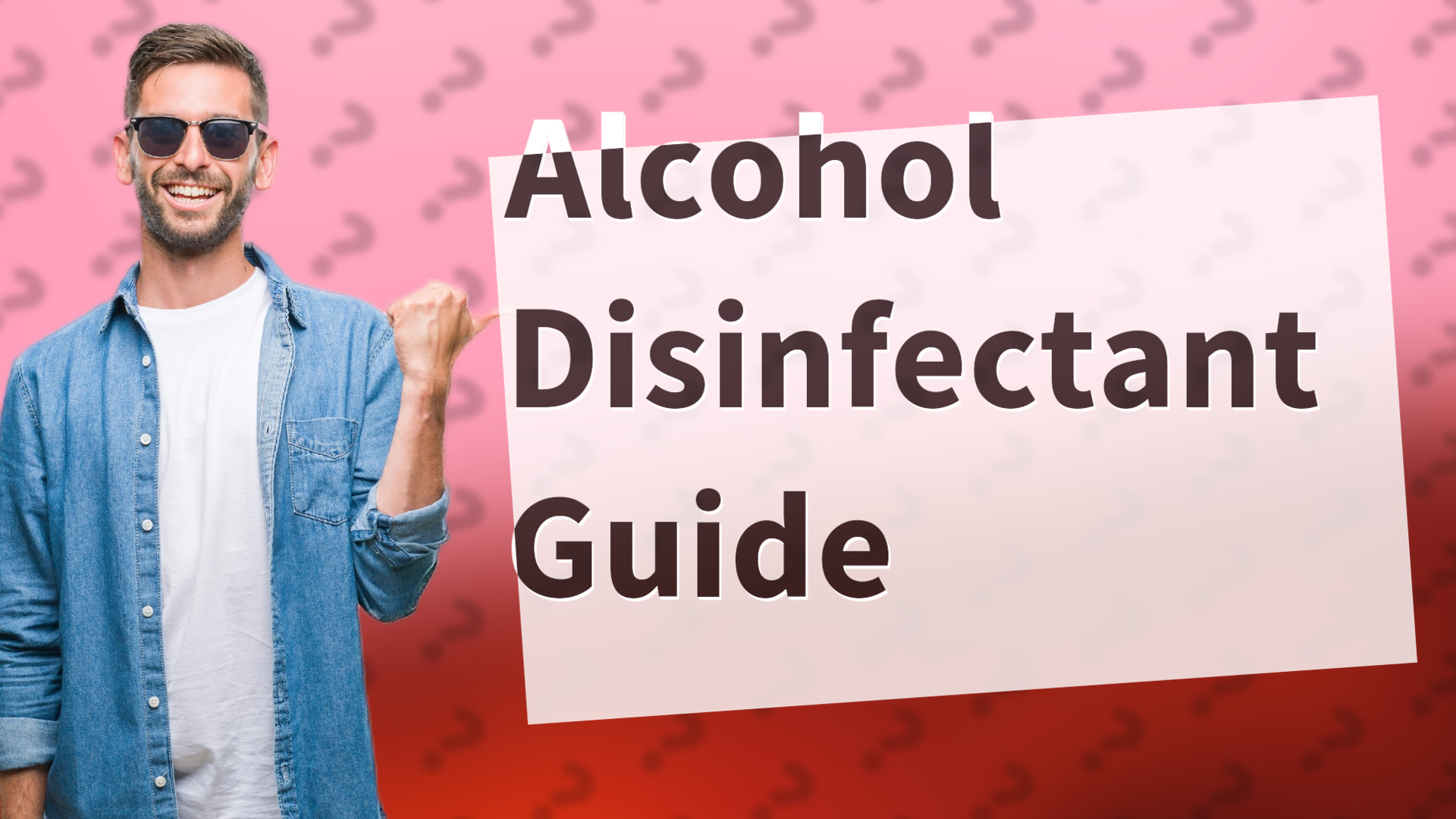 Alcohol Disinfectant Guide