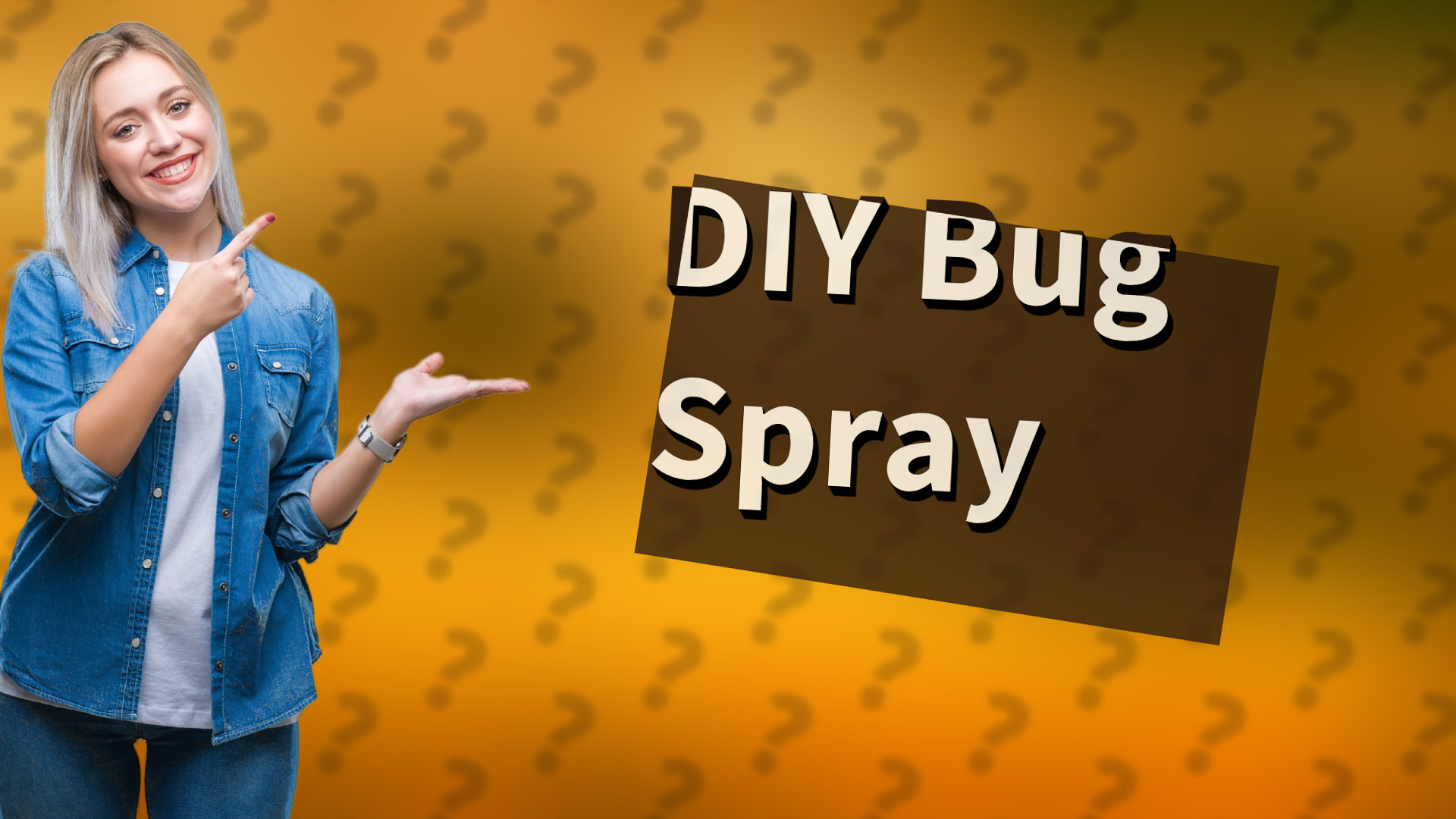 DIY Bug Spray