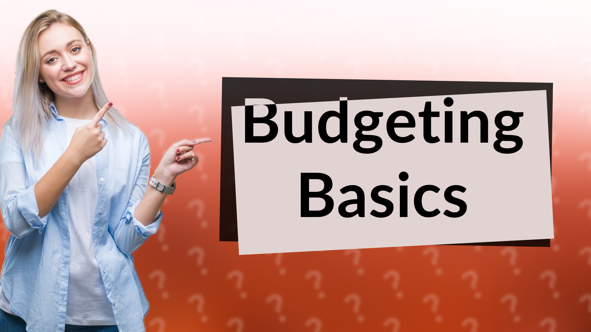 Budgeting Basics