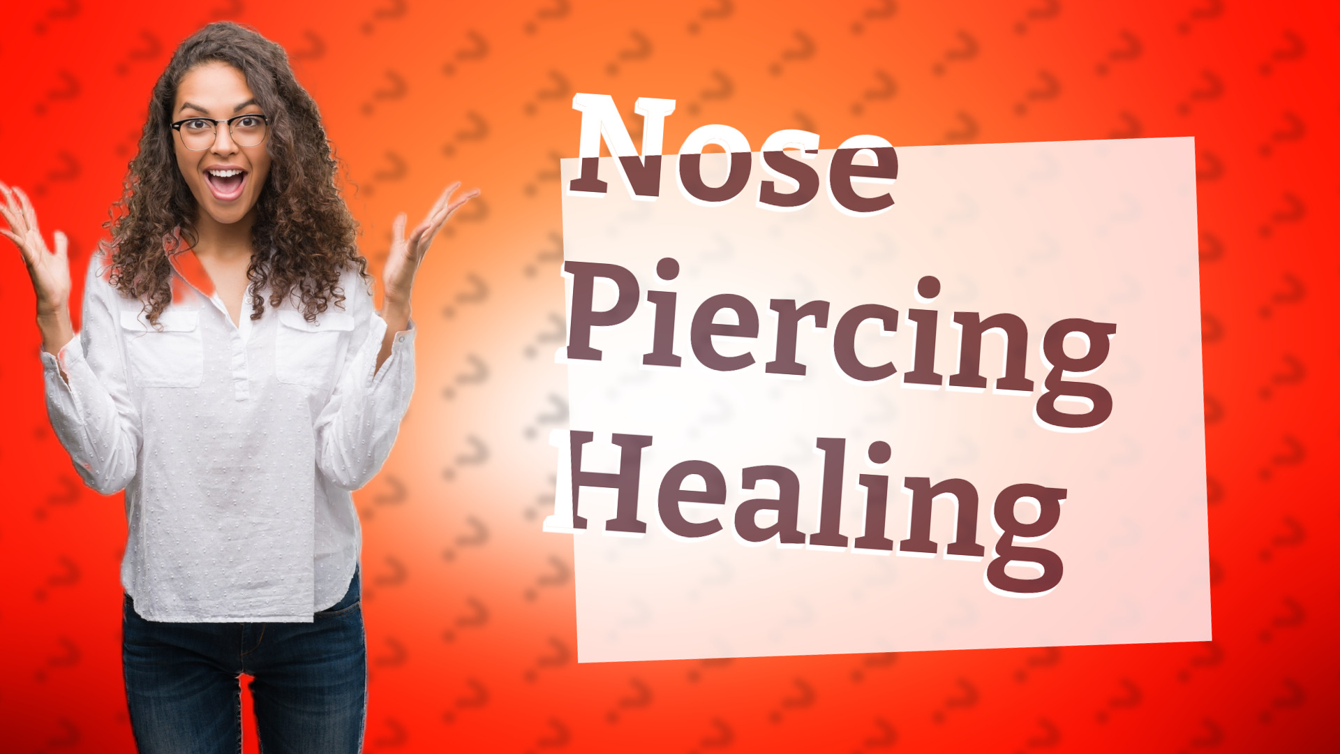 Nose Piercing Healing