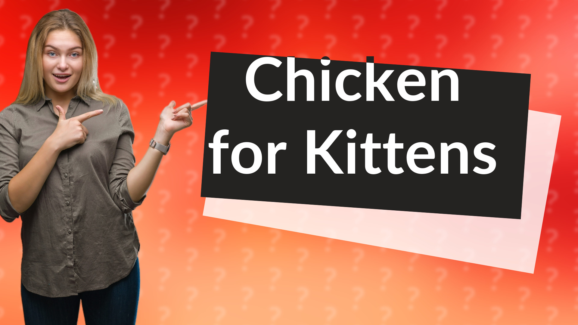 Chicken for Kittens
