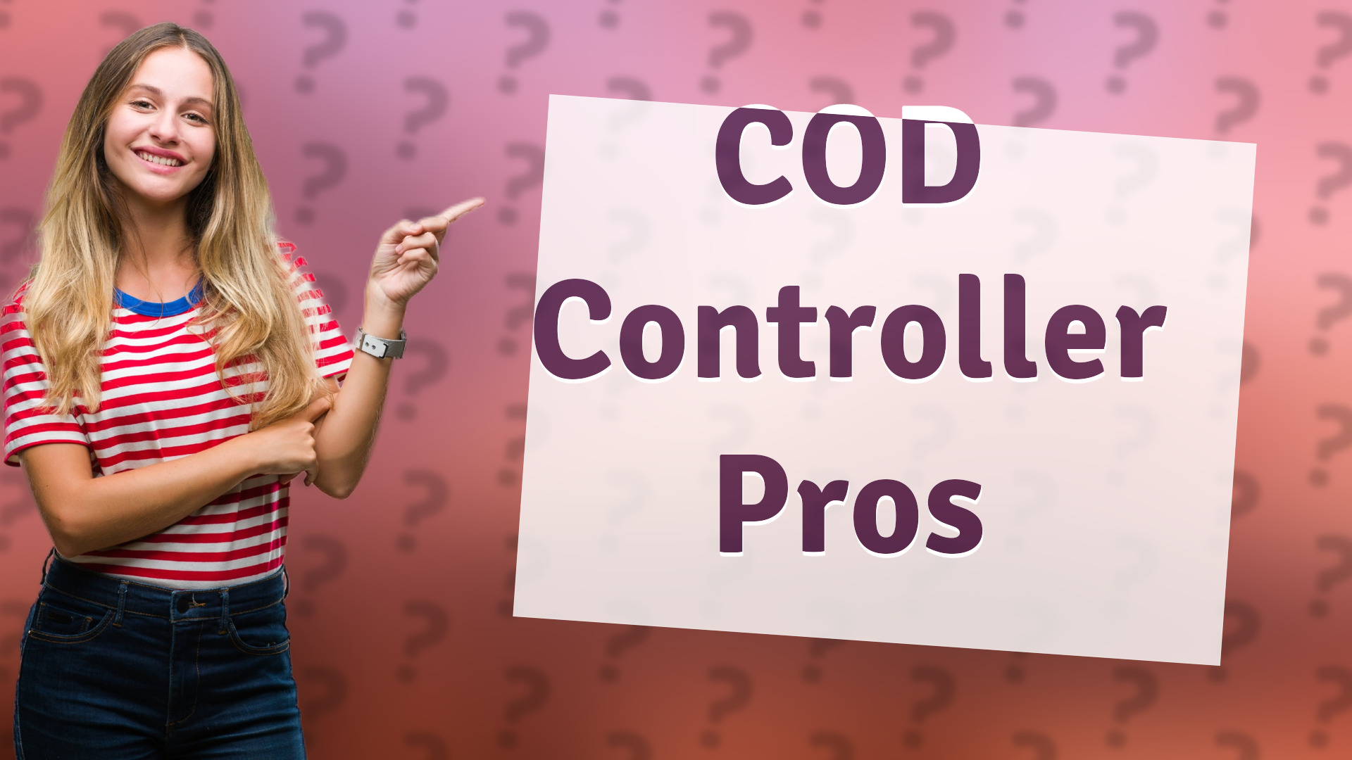 COD Controller Pros