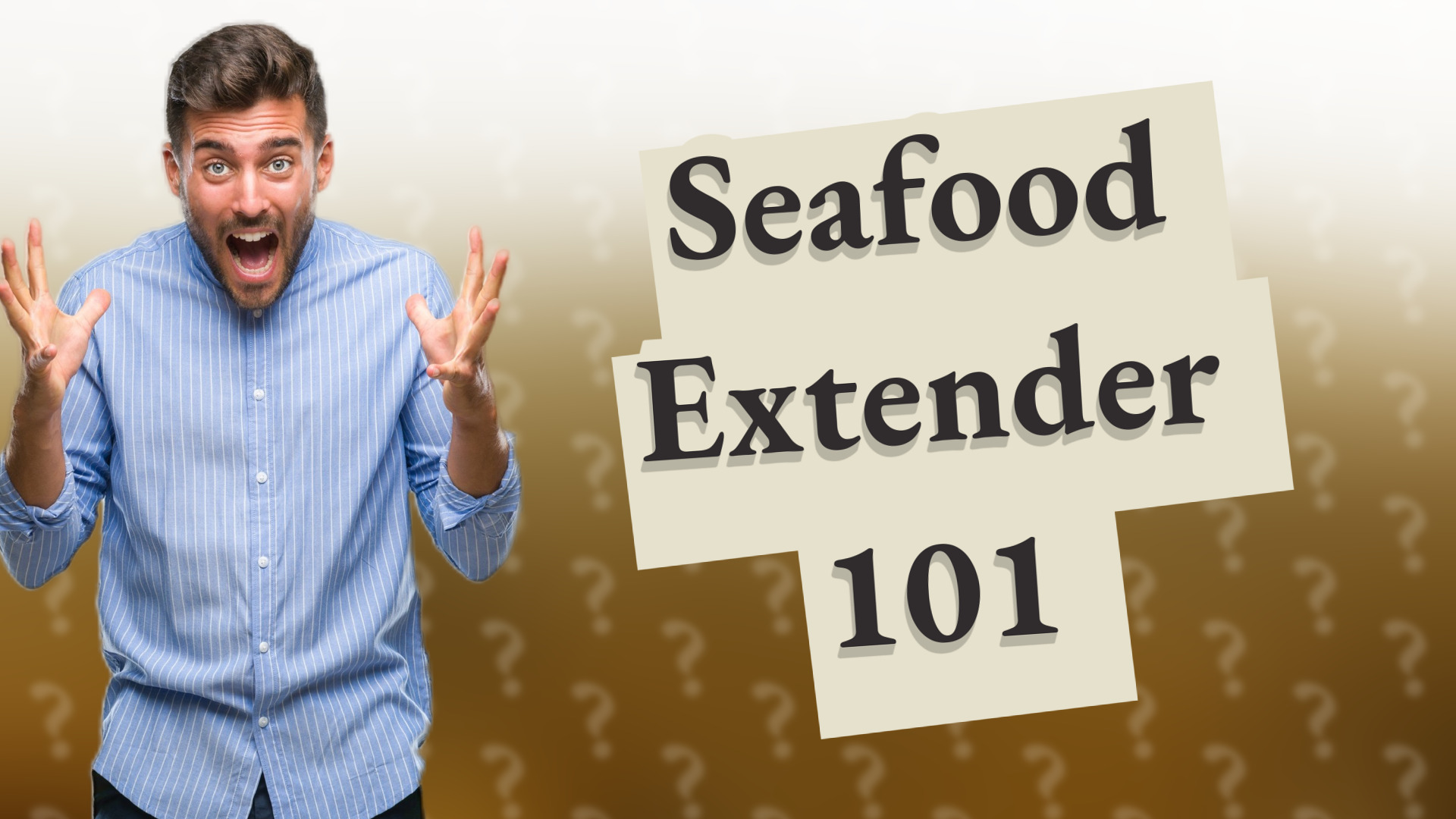Seafood Extender 101