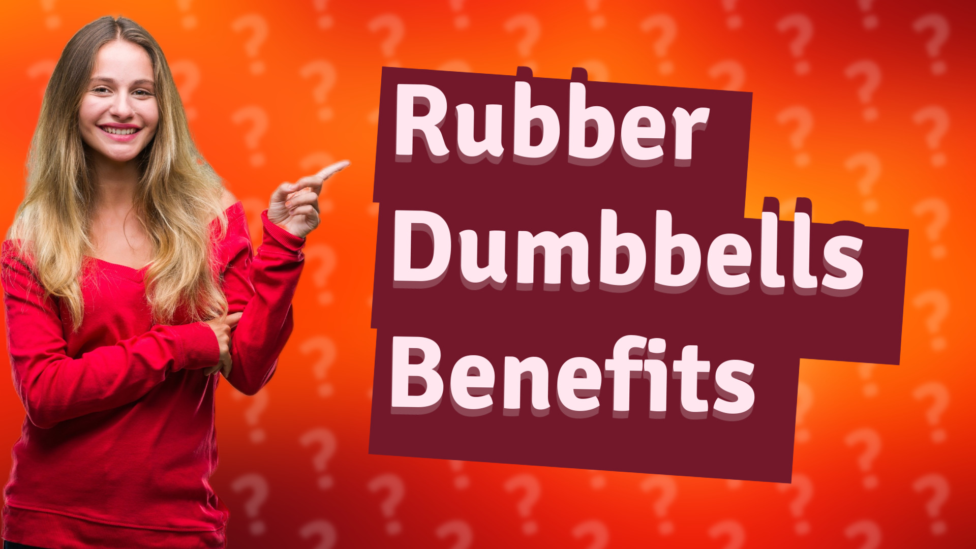 Rubber Dumbbells Benefits