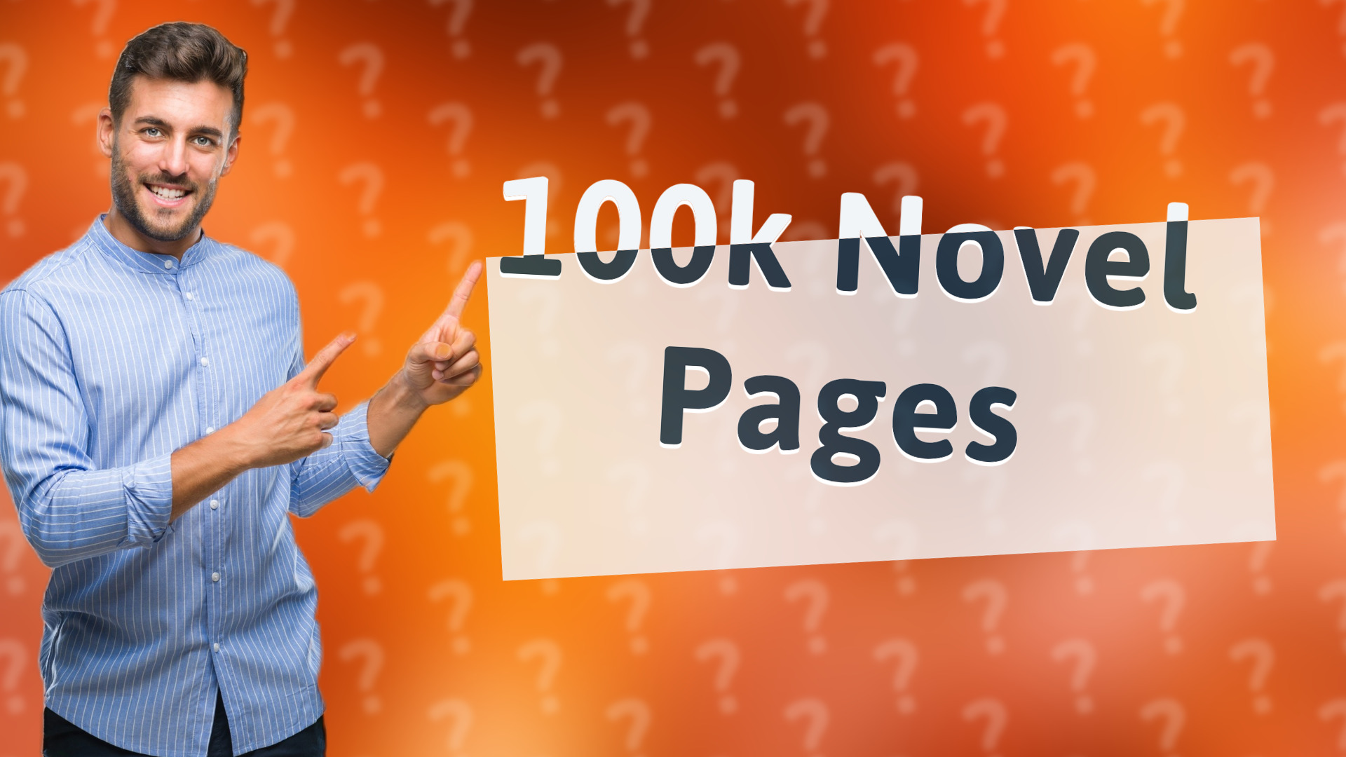 100k Novel Pages