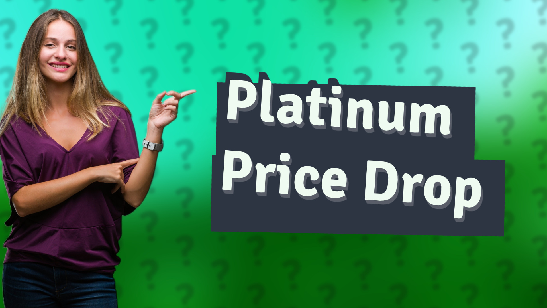Platinum Price Drop