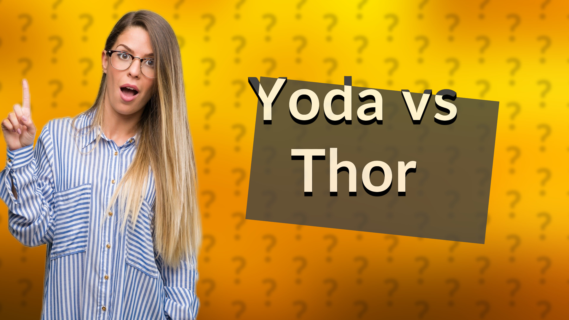 Yoda vs Thor