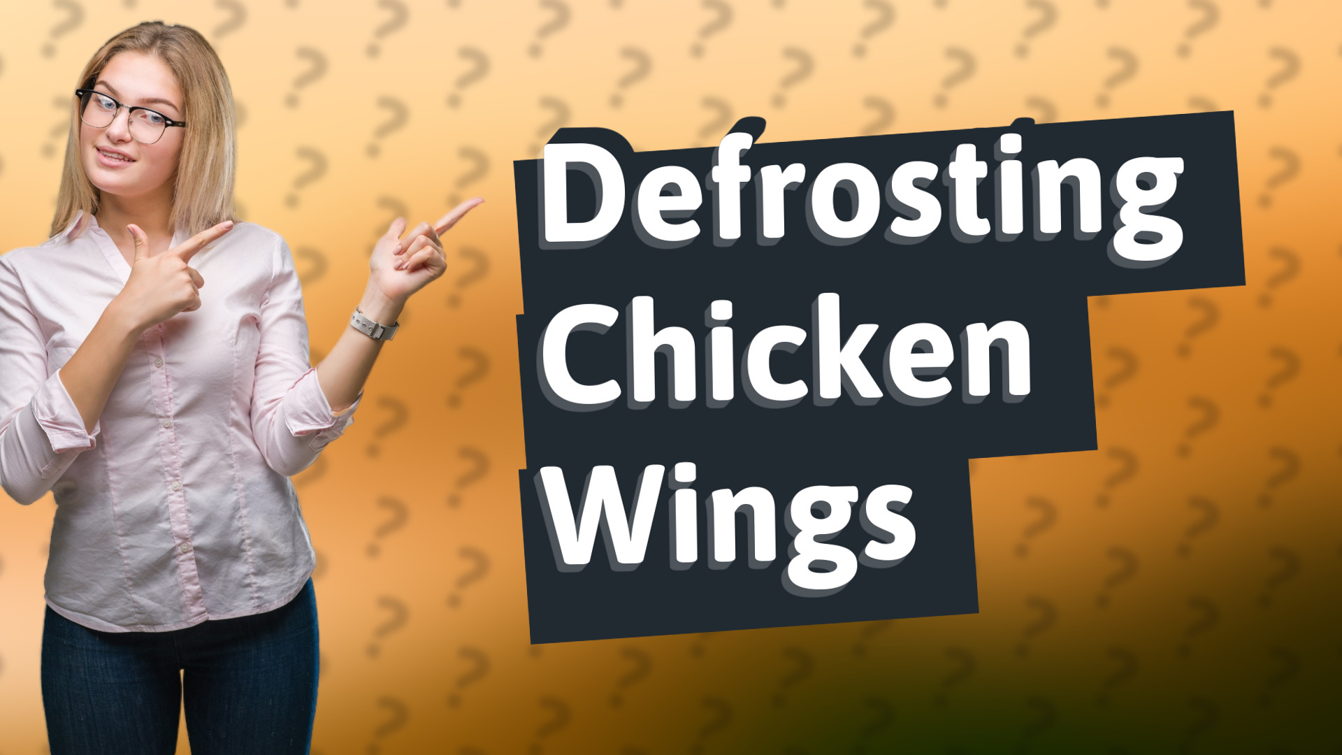 Defrosting Chicken Wings