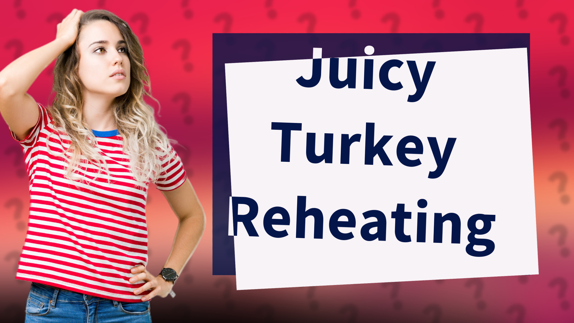 Juicy Turkey Reheating
