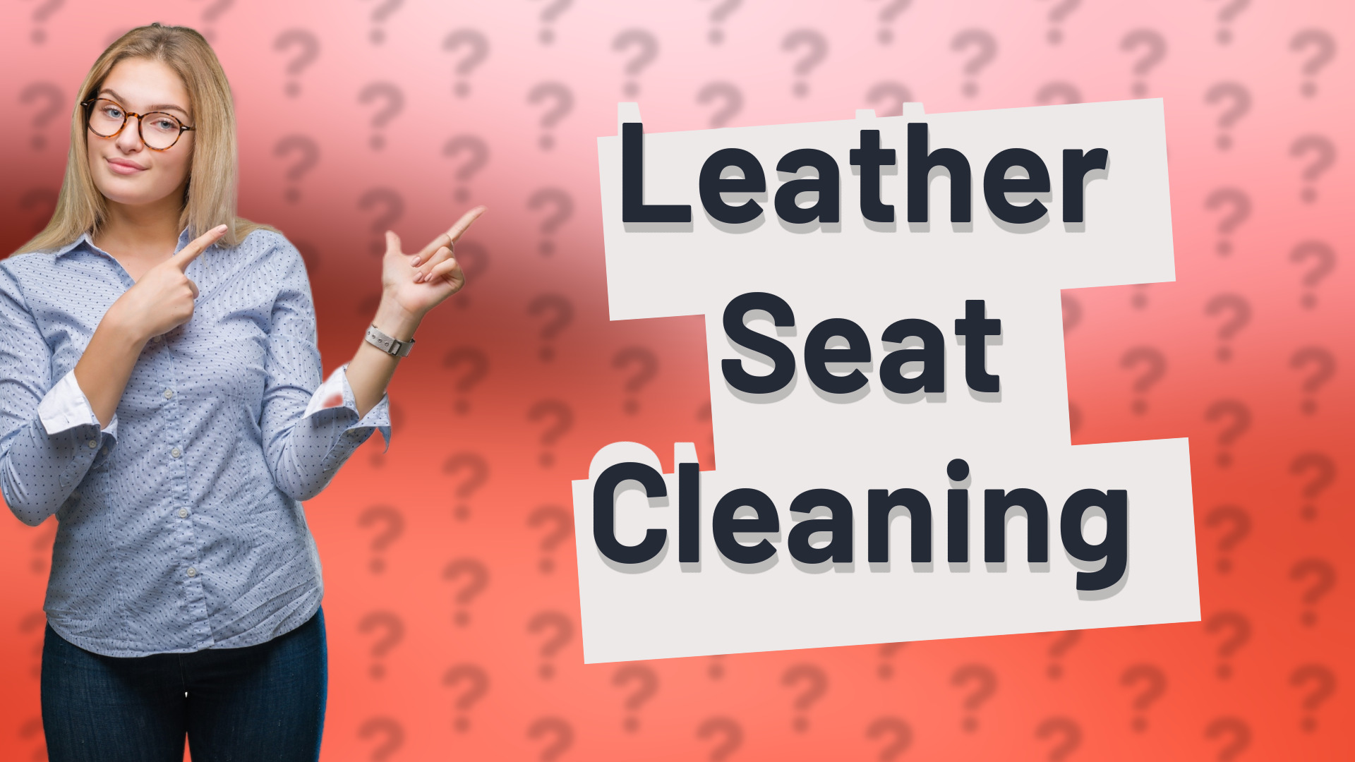 Leather Seat Cleaning