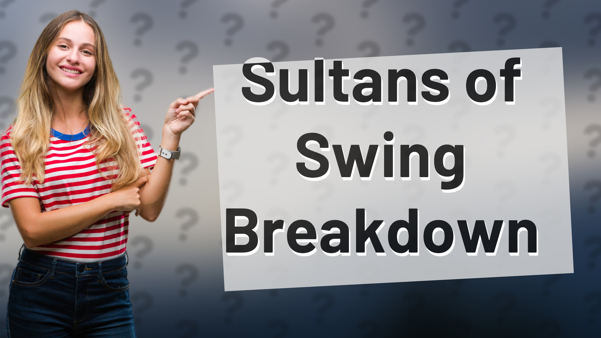 Sultans of Swing Breakdown