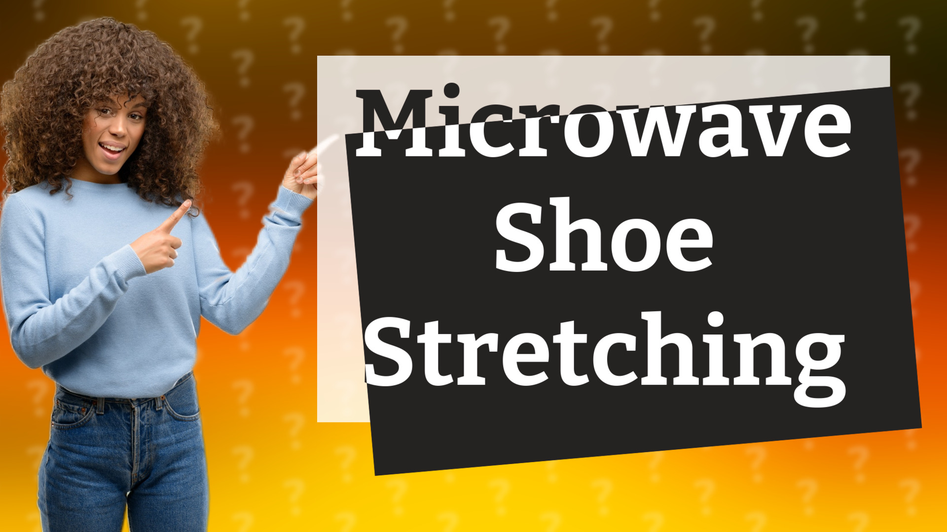 Microwave Shoe Stretching