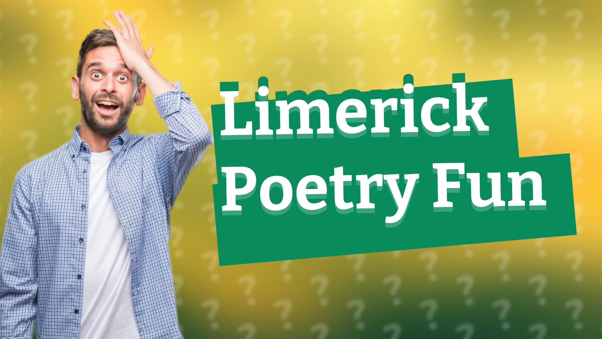 Limerick Poetry Fun