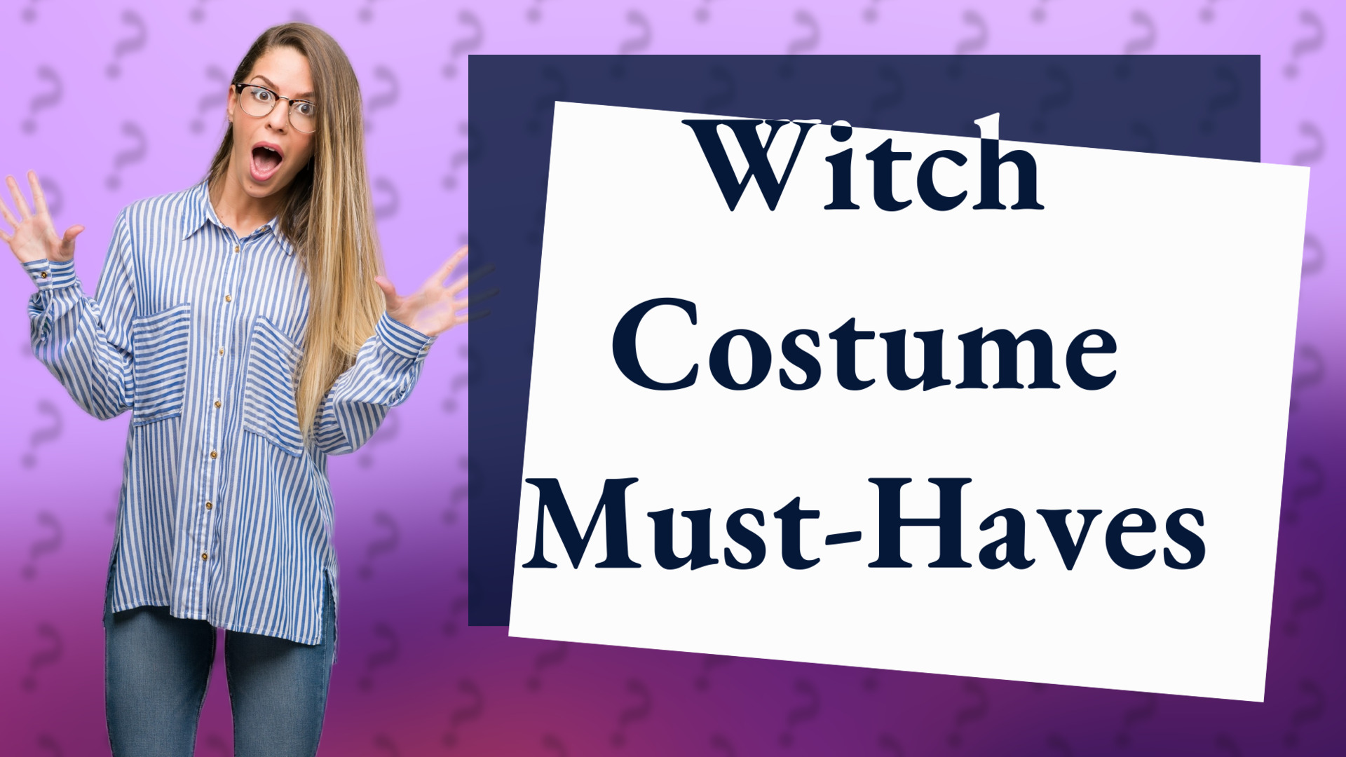 Witch Costume Must-Haves