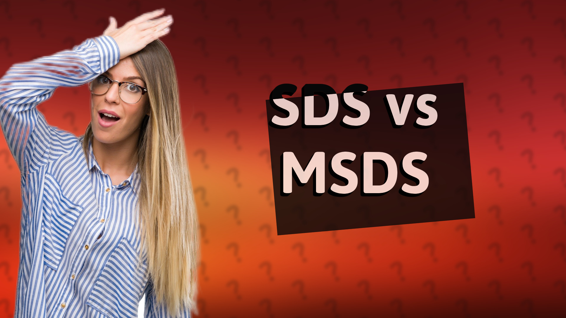 SDS vs MSDS