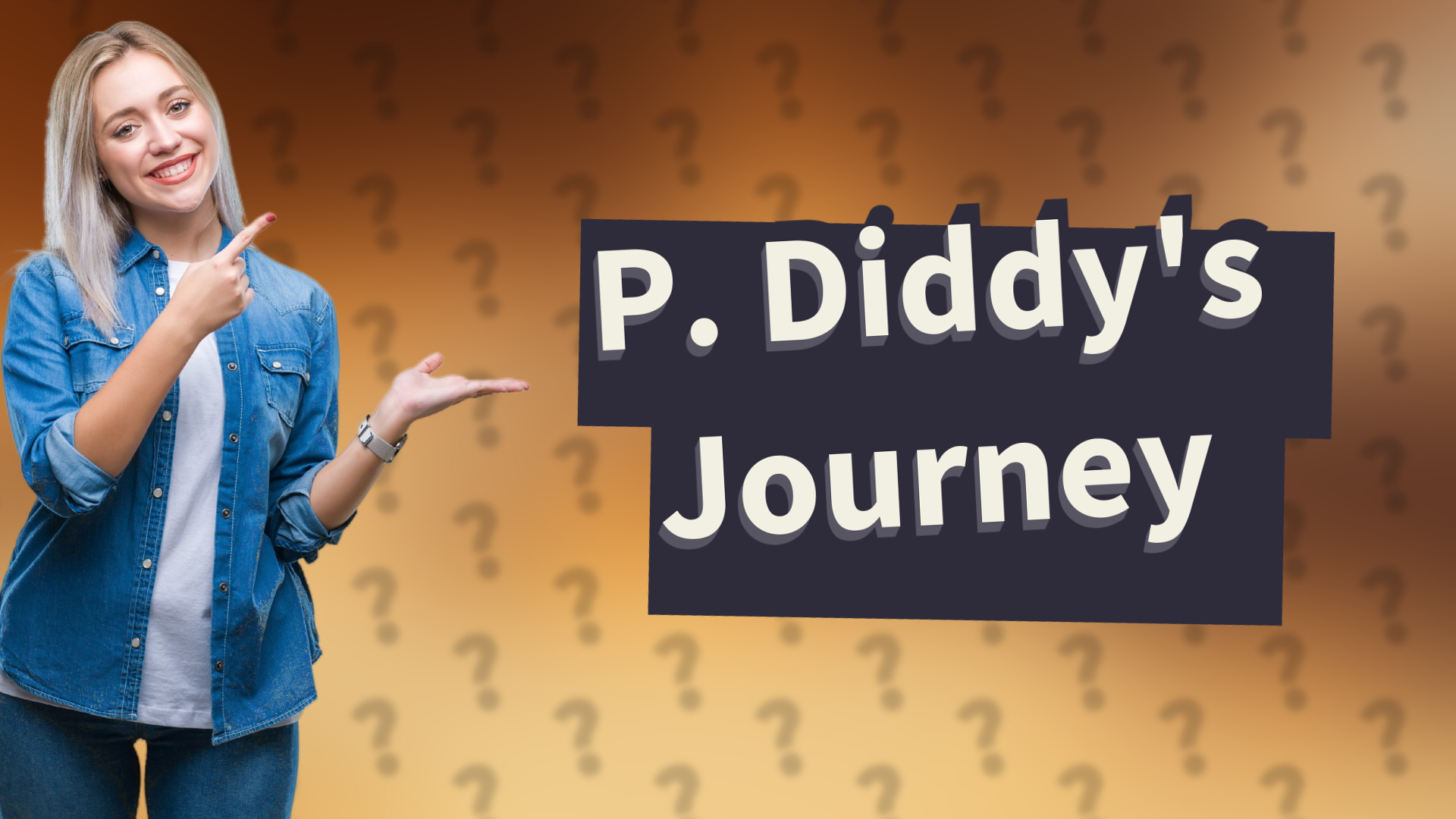 P. Diddy's Journey
