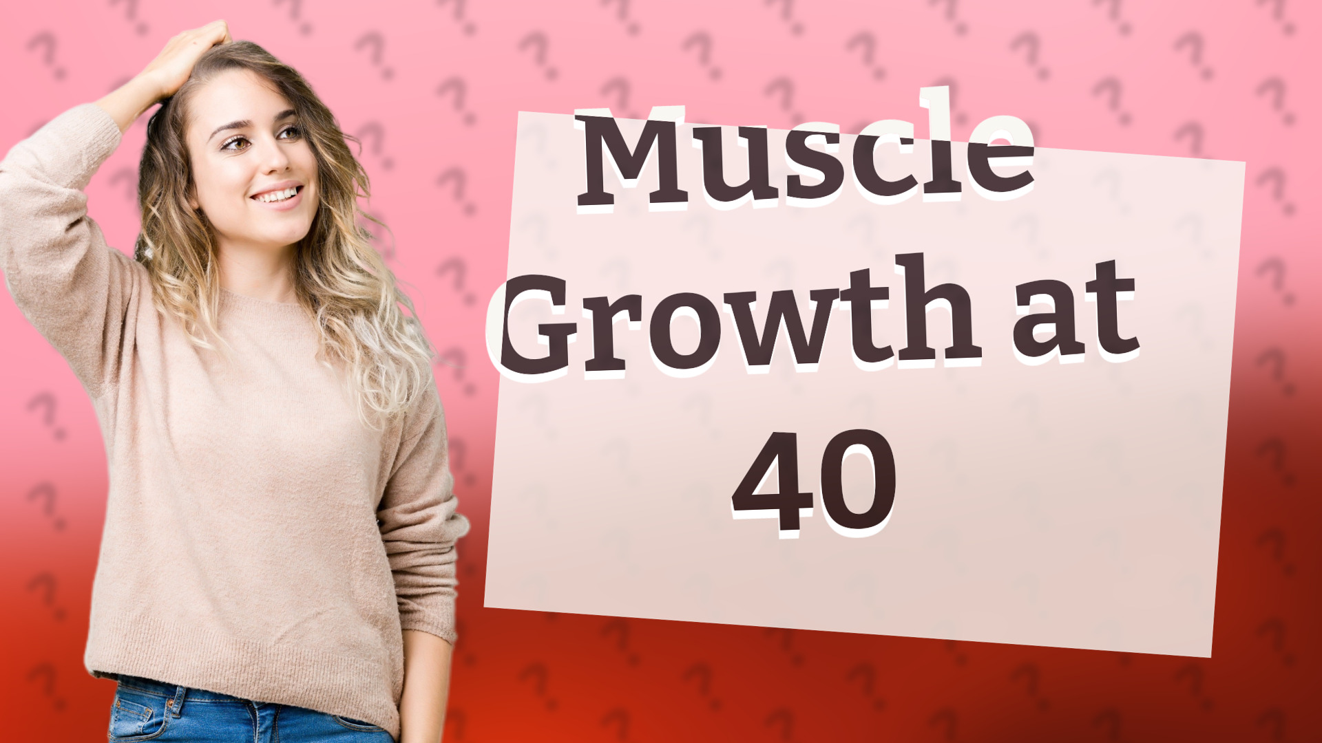 Muscle Growth at 40