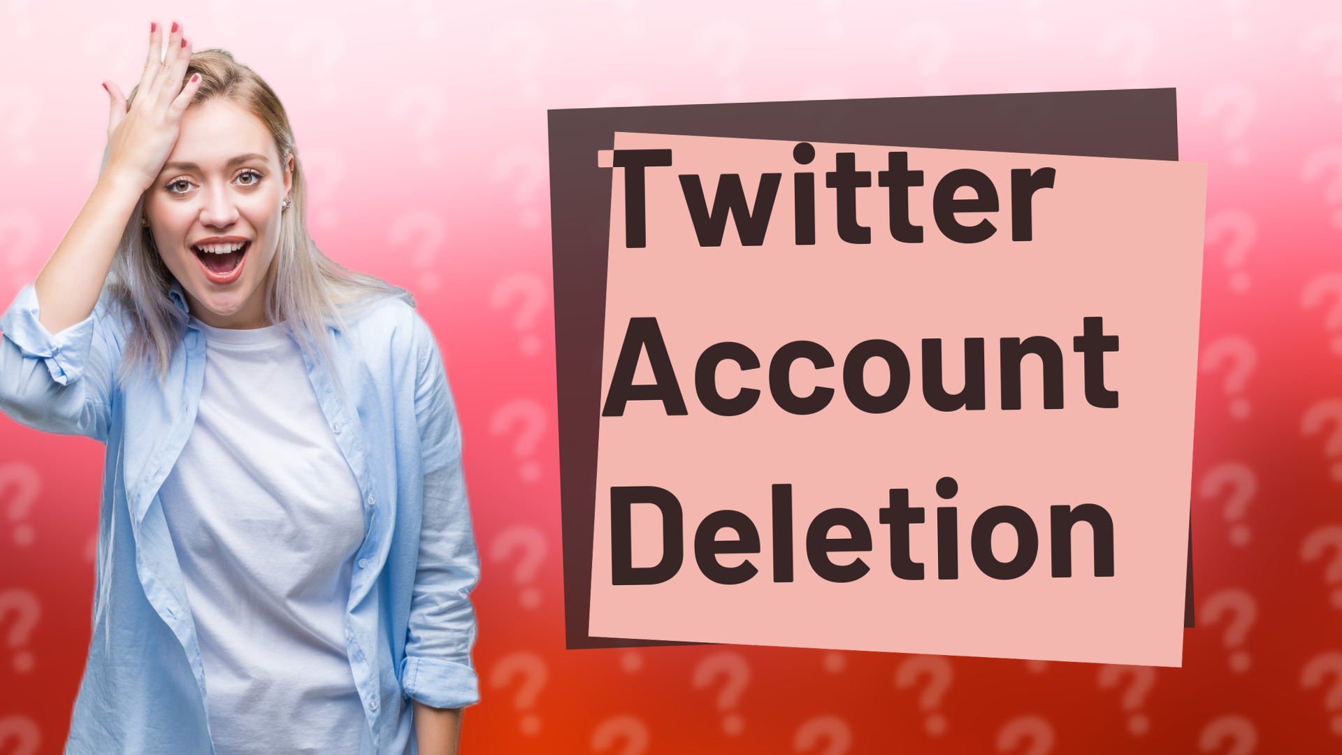 Twitter Account Deletion