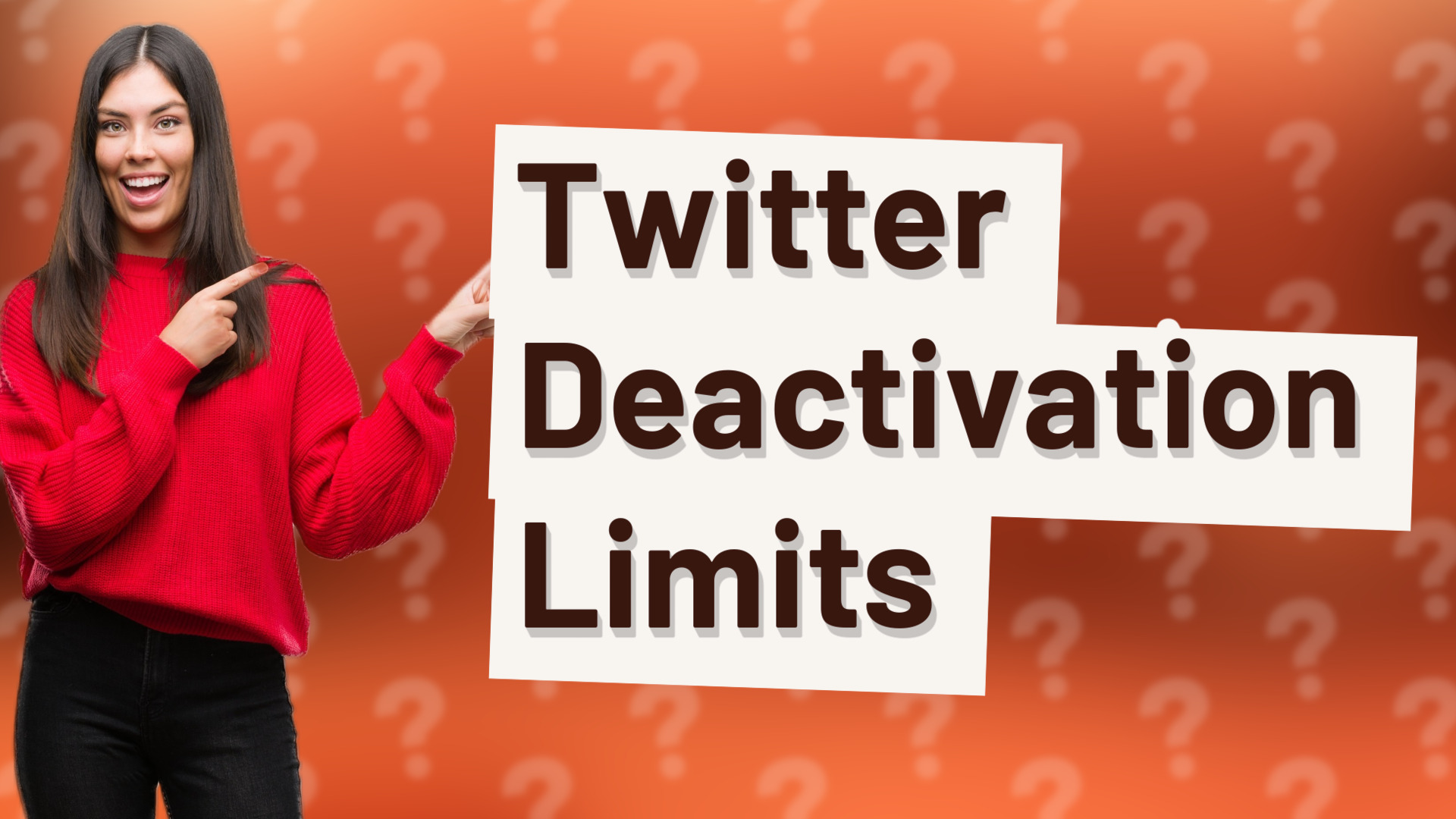 Twitter Deactivation Limits