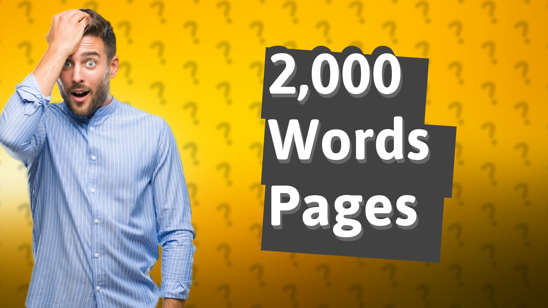 2,000 Words Pages