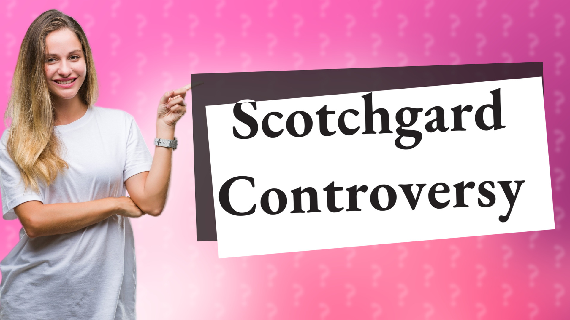 Scotchgard Controversy
