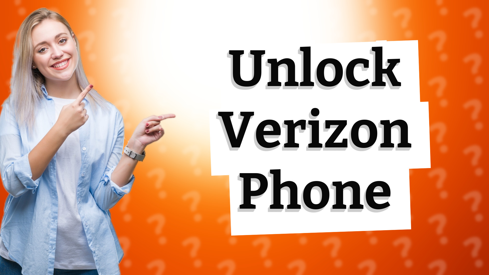 Unlock Verizon Phone