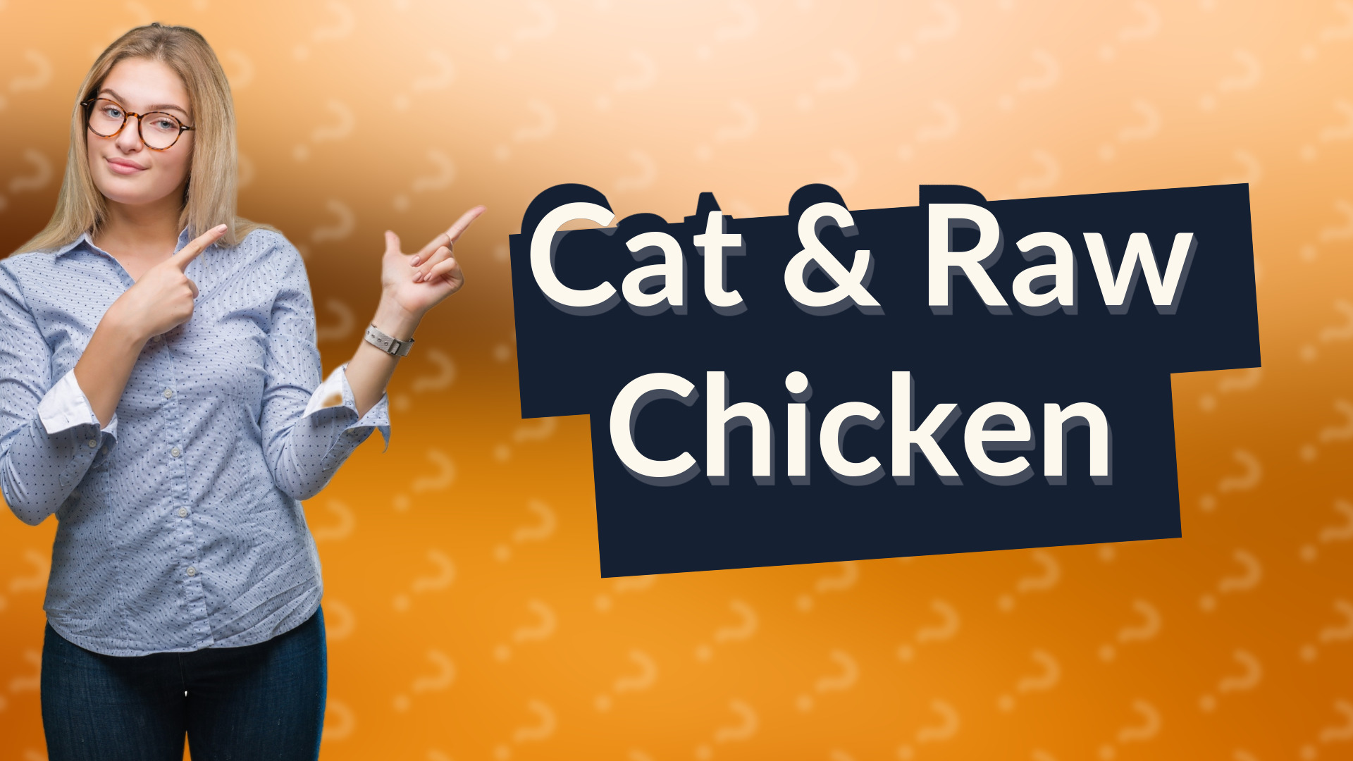 Cat & Raw Chicken