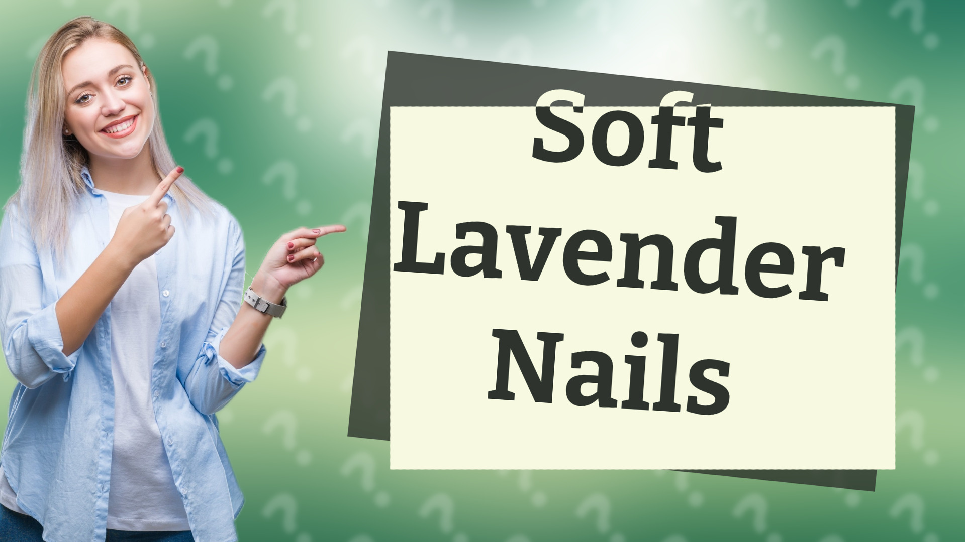 Soft Lavender Nails