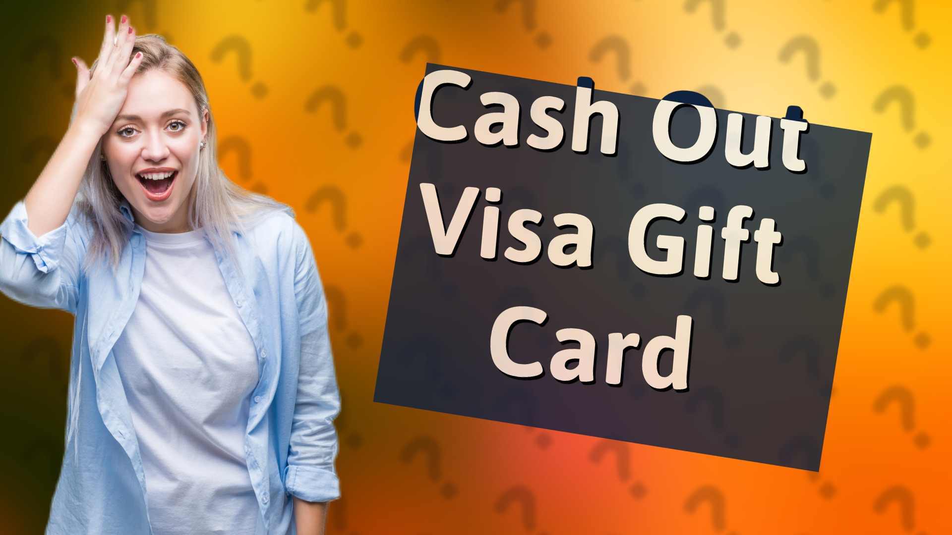 Cash Out Visa Gift Card