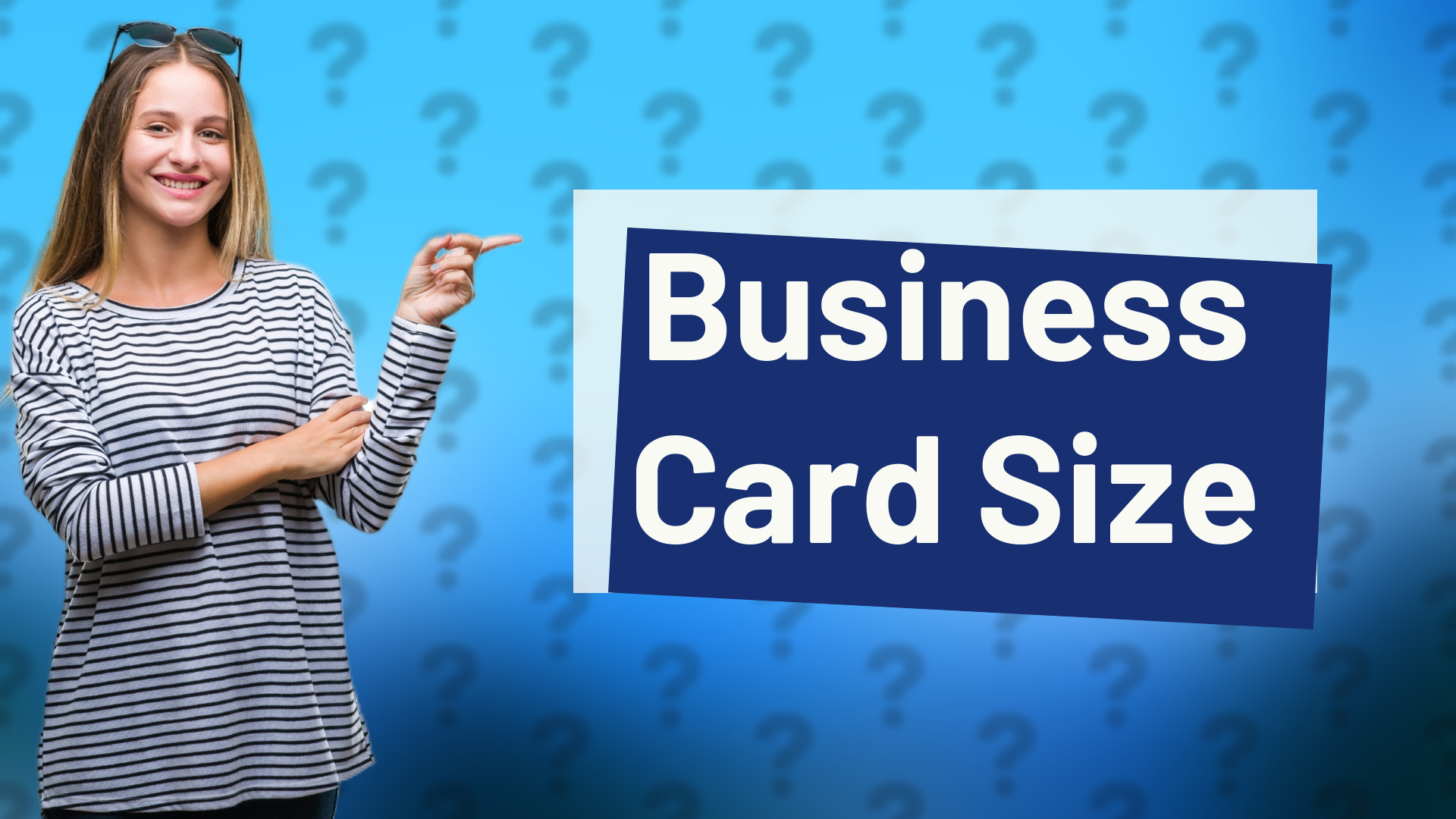 Business Card Size