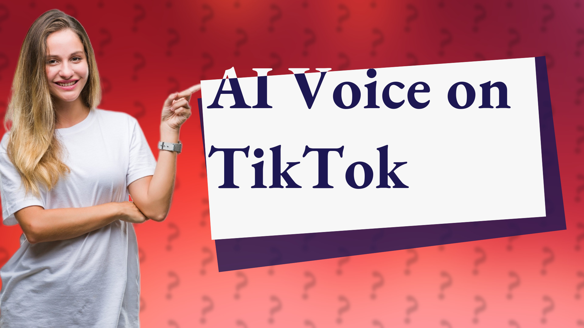 AI Voice on TikTok