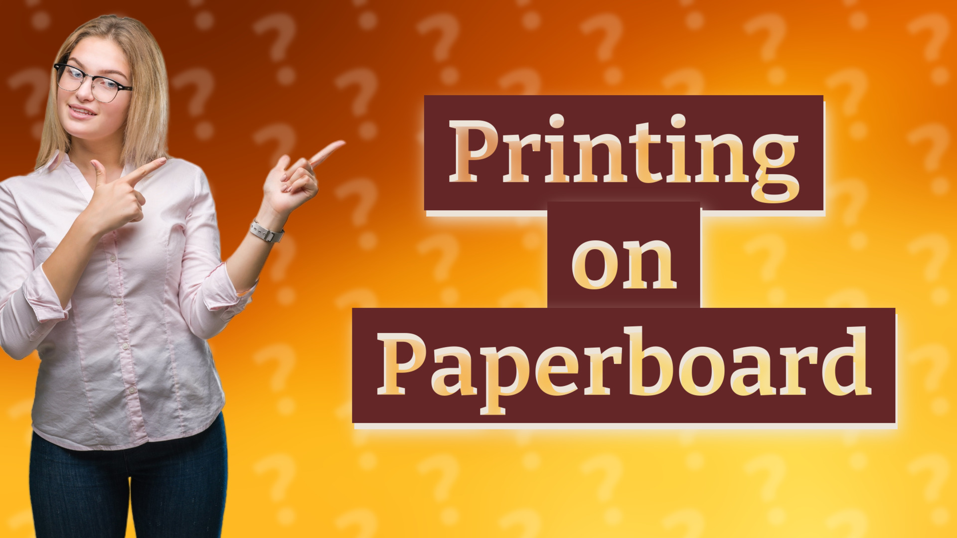 Printing on Paperboard