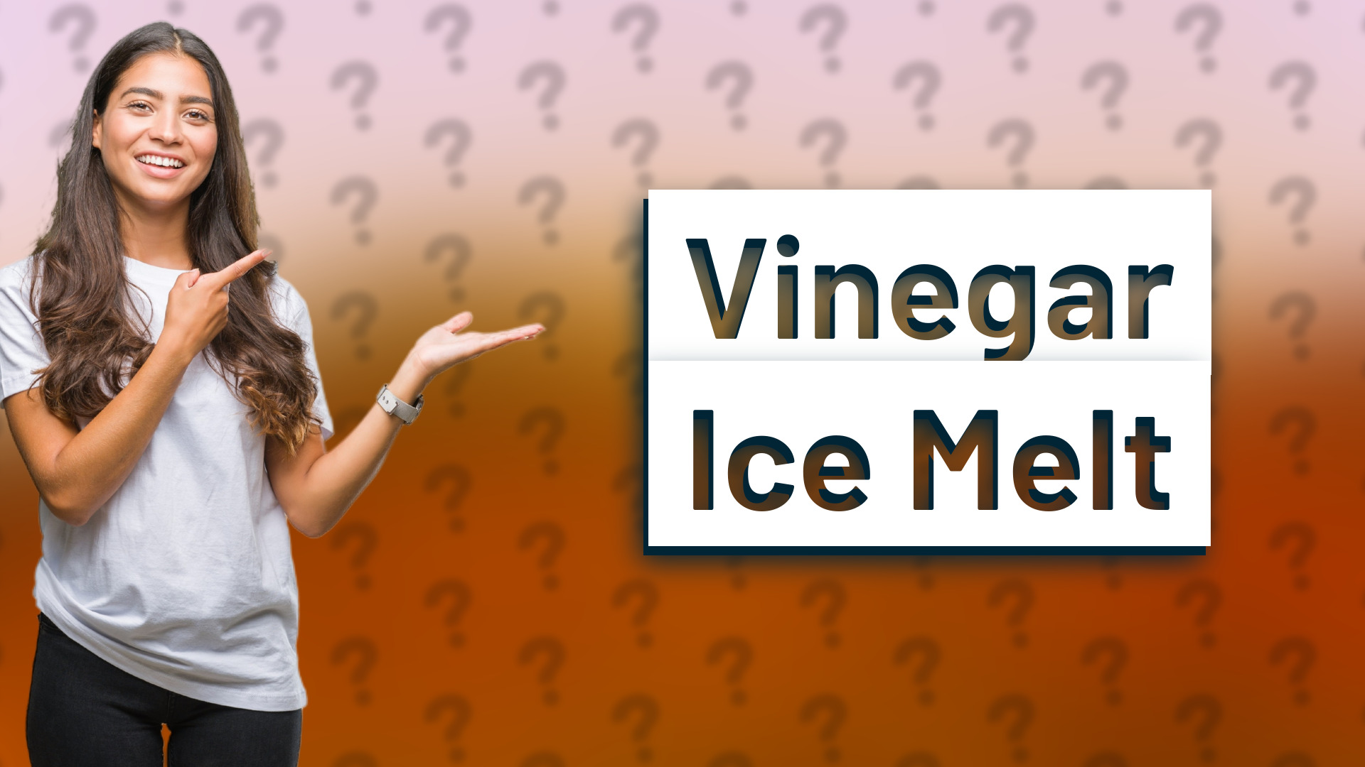 Vinegar Ice Melt