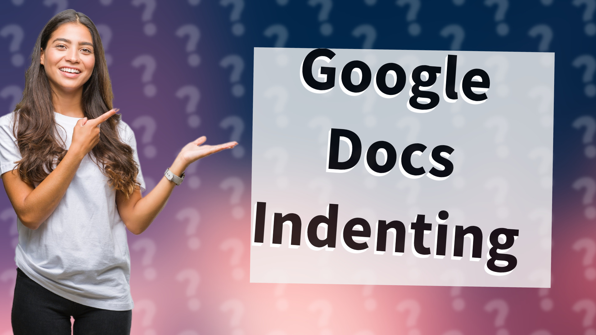 Google Docs Indenting