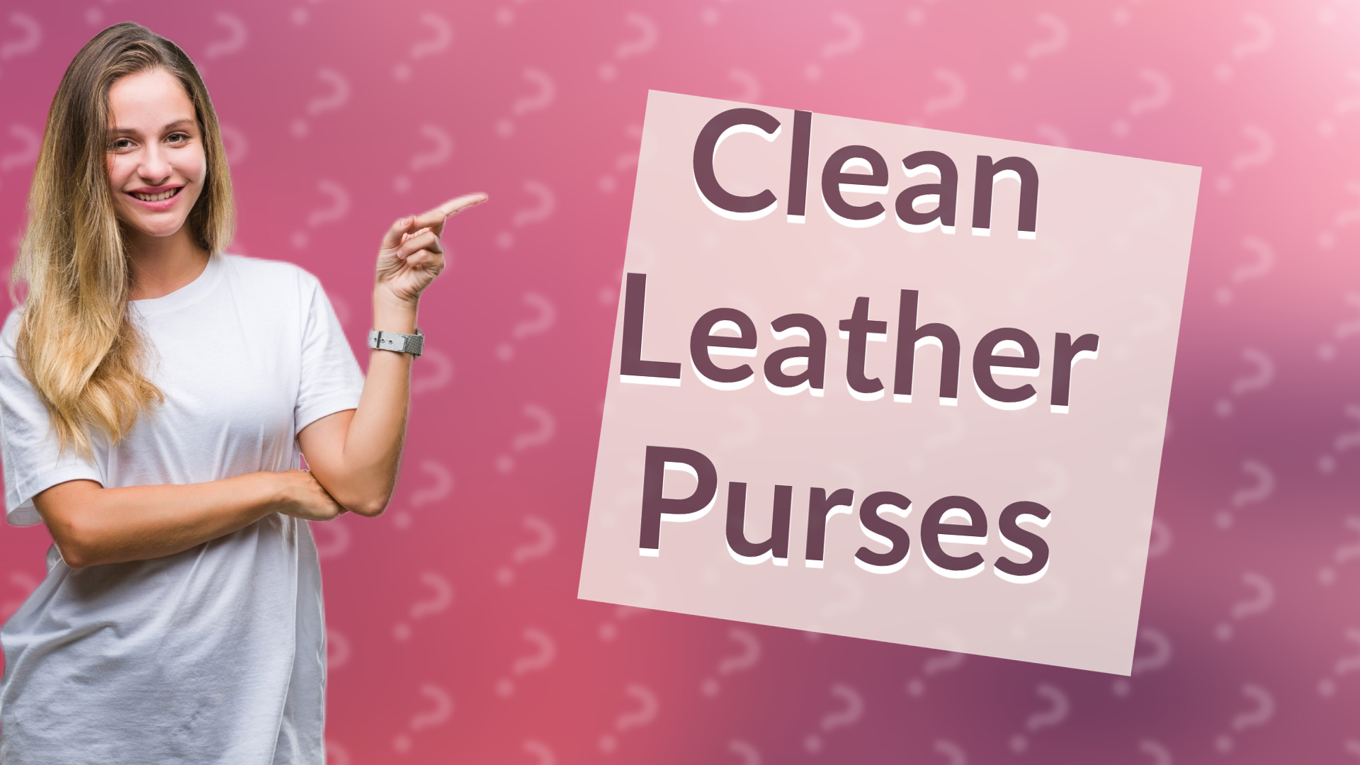 Clean Leather Purses