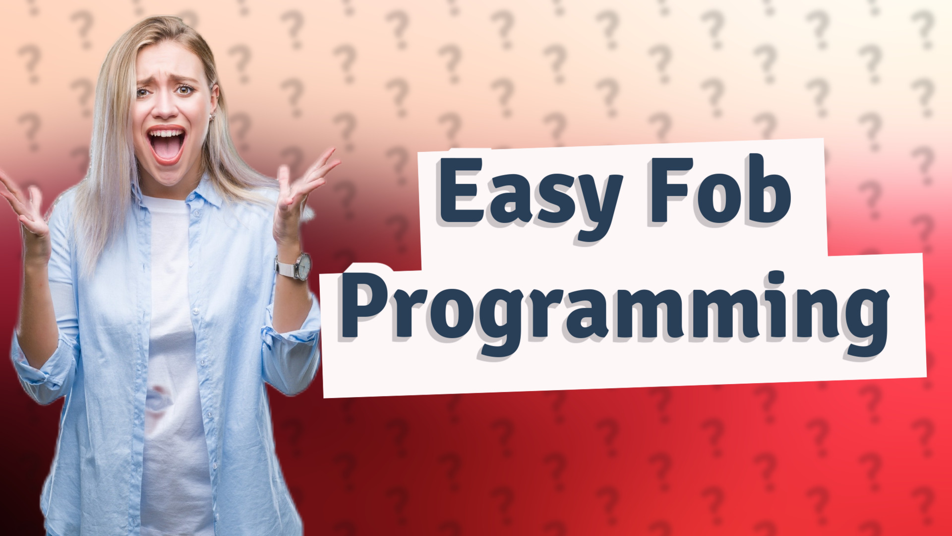 Easy Fob Programming