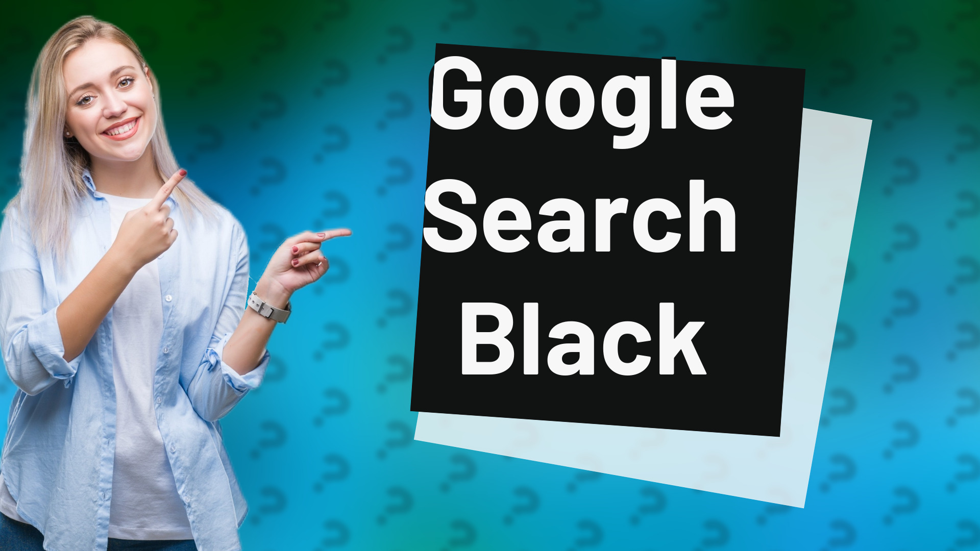 Google Search Black