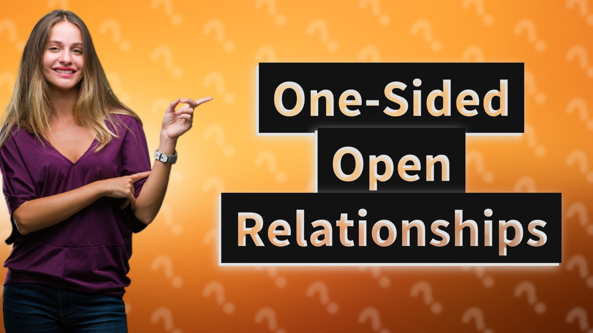 One-Sided Open Relationships