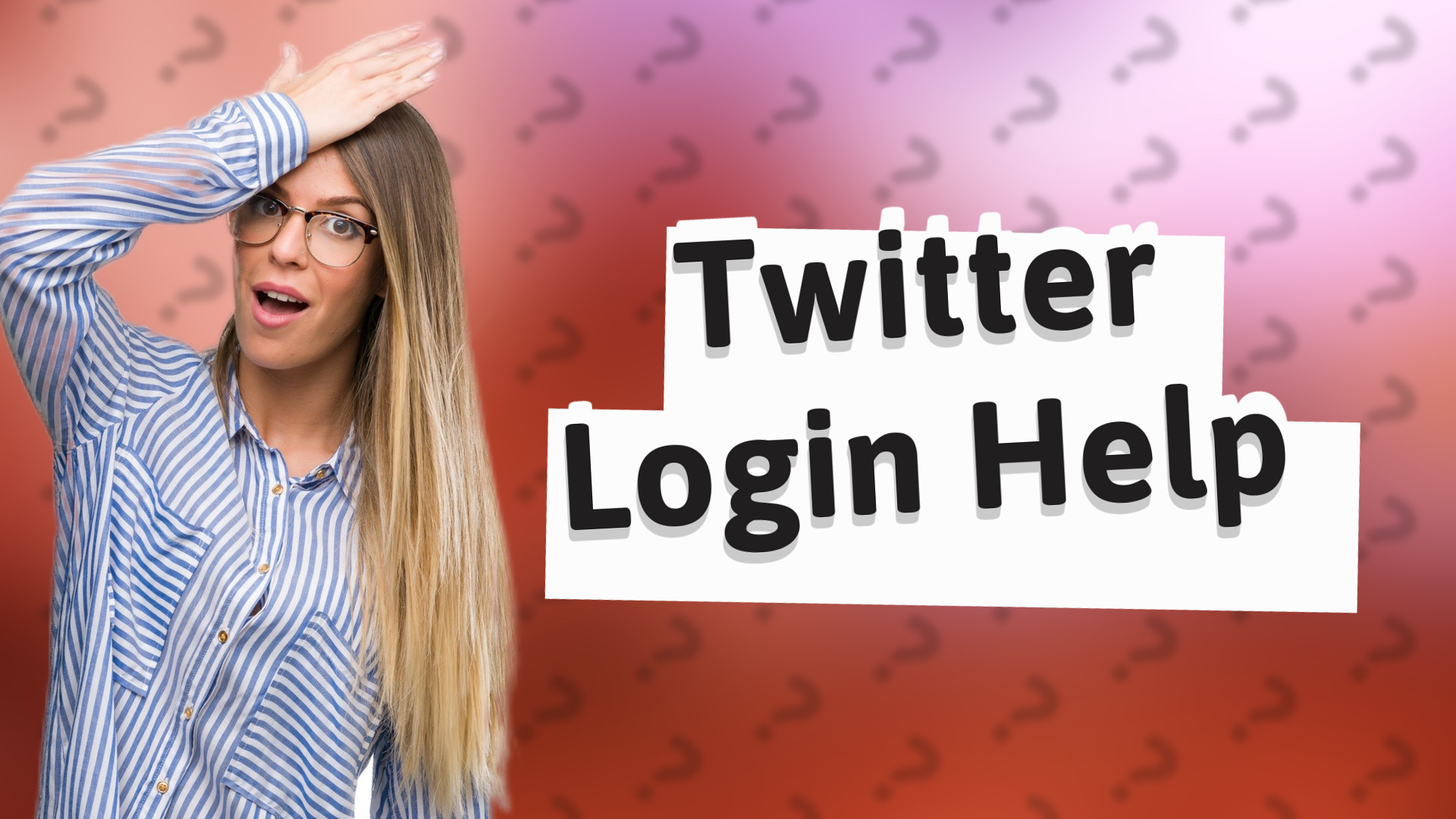 Twitter Login Help