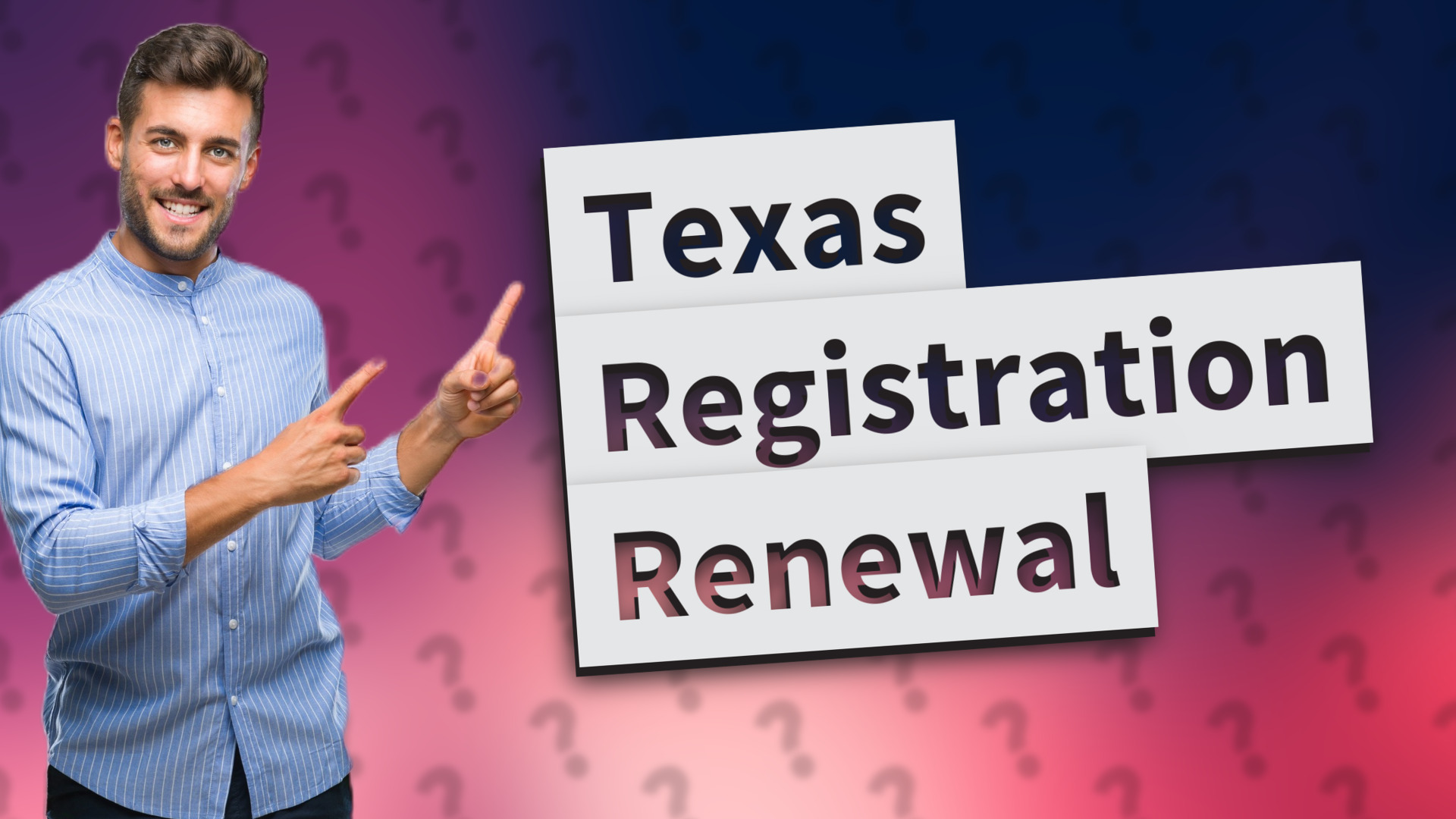 Texas Registration Renewal