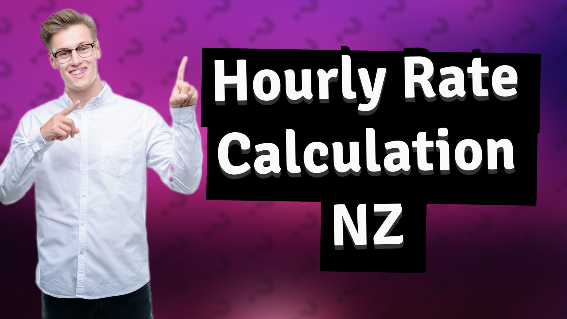 Hourly Rate Calculation NZ