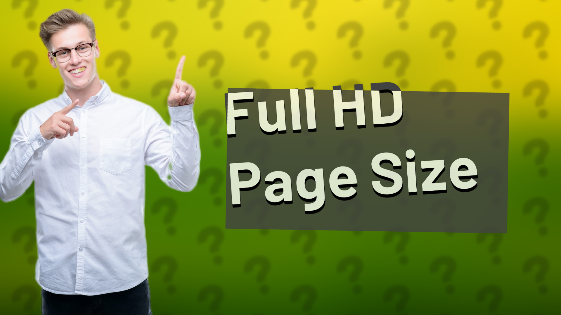Full HD Page Size