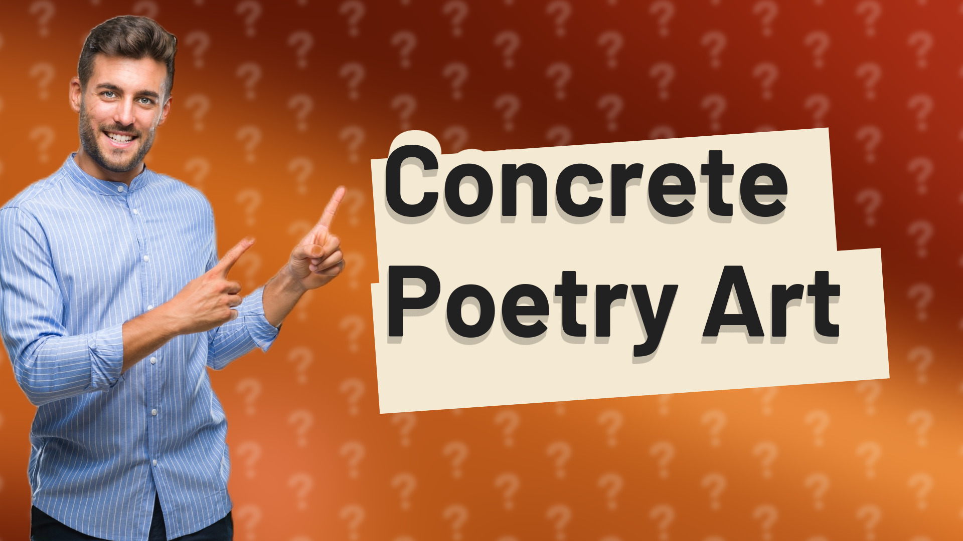 Concrete Poetry Art