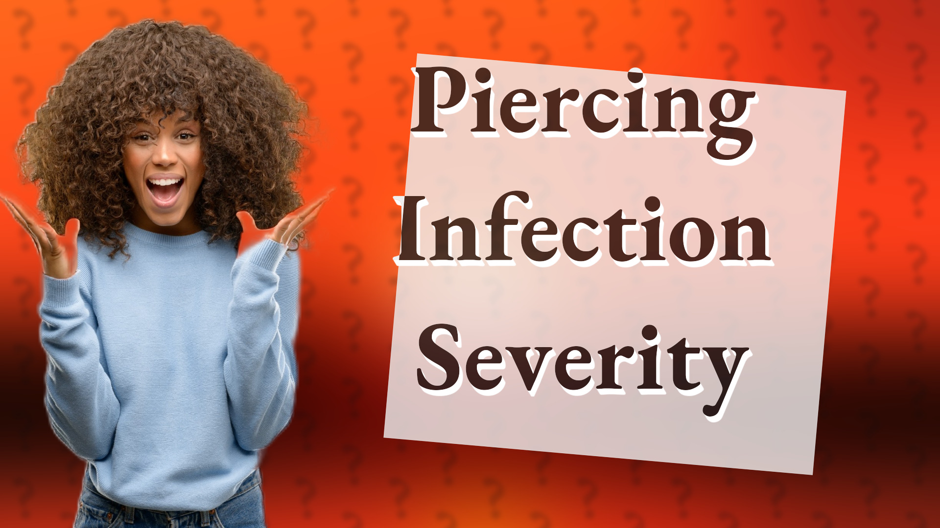 Piercing Infection Severity
