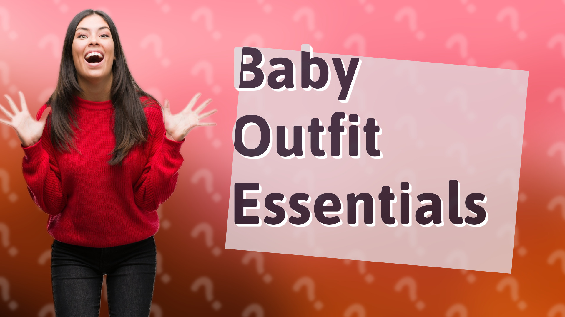 Baby Outfit Essentials