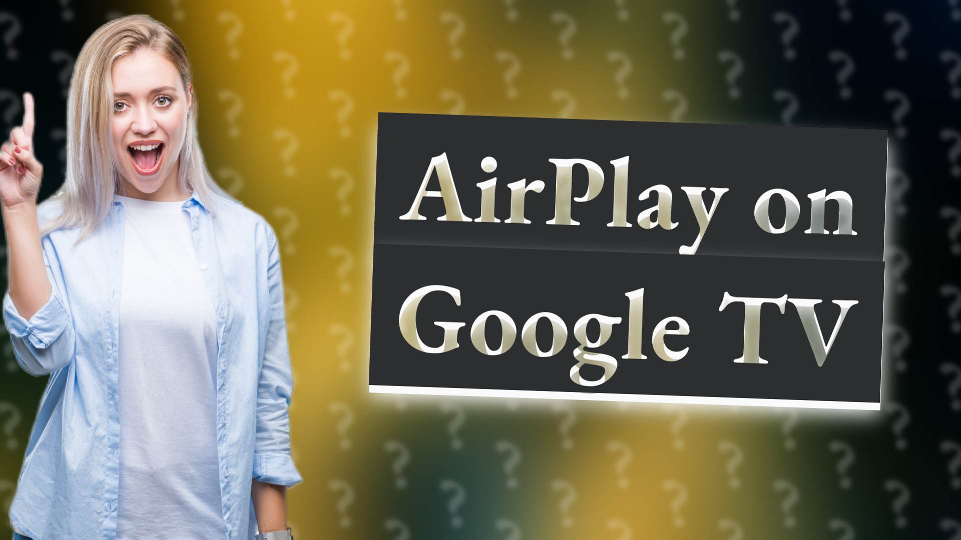 AirPlay on Google TV